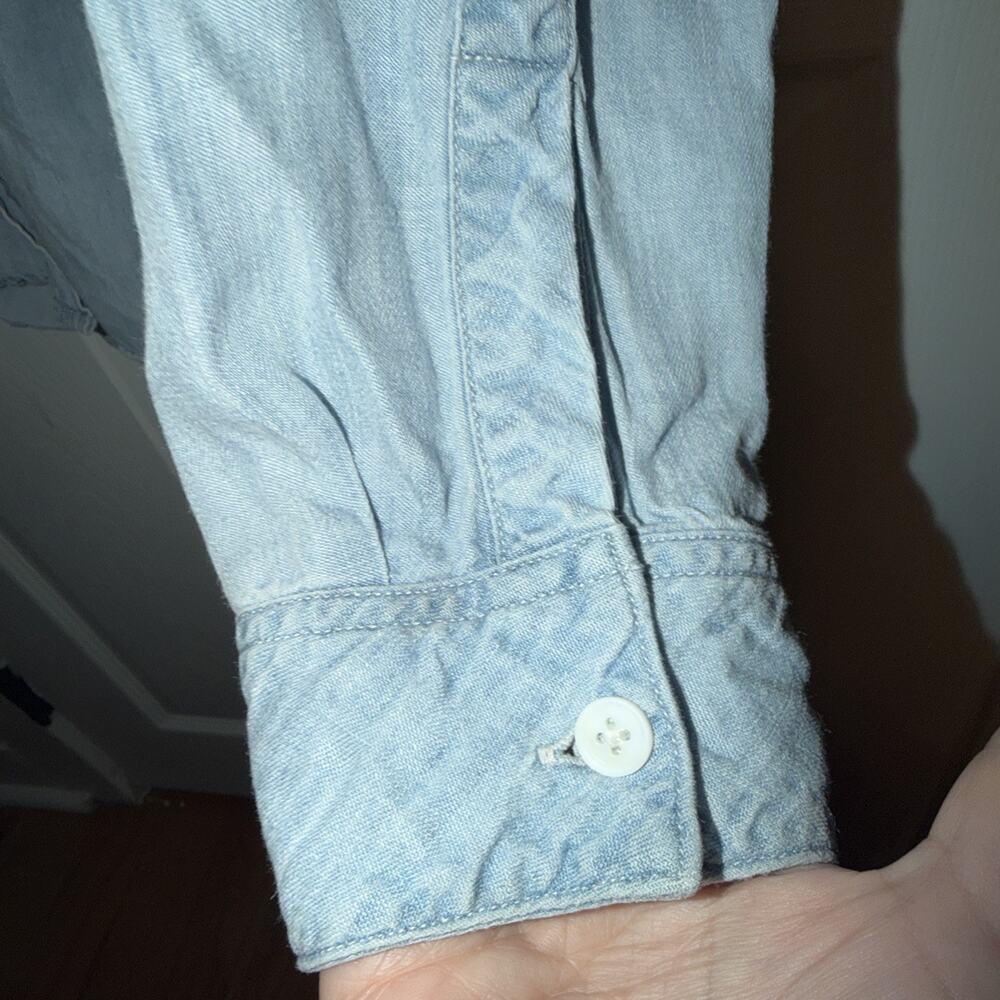 Rails Chambray Button Up Ingrid Medium Vintage Wi… - image 3